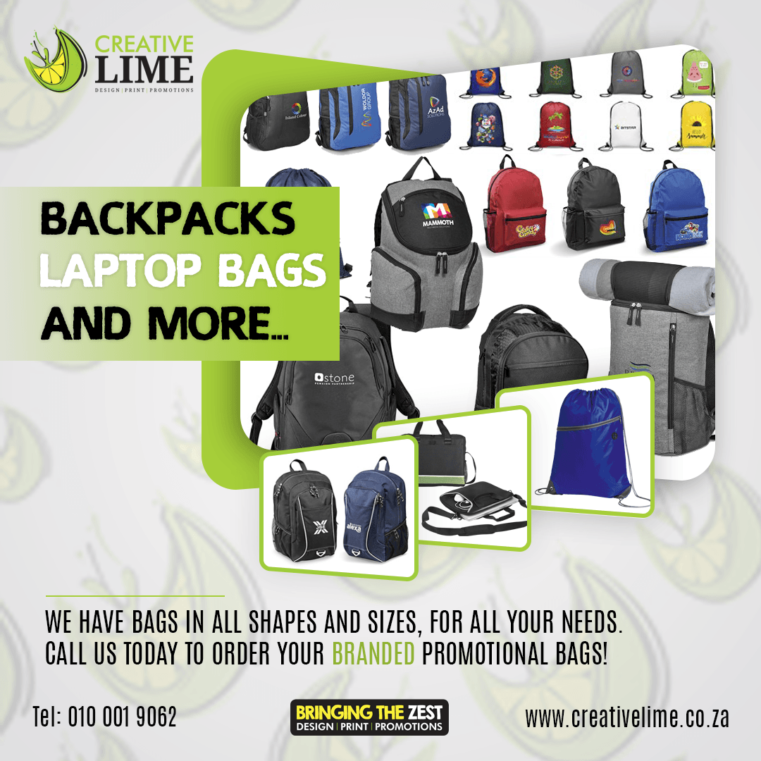 Custom Branded Promotional Bags in Germiston