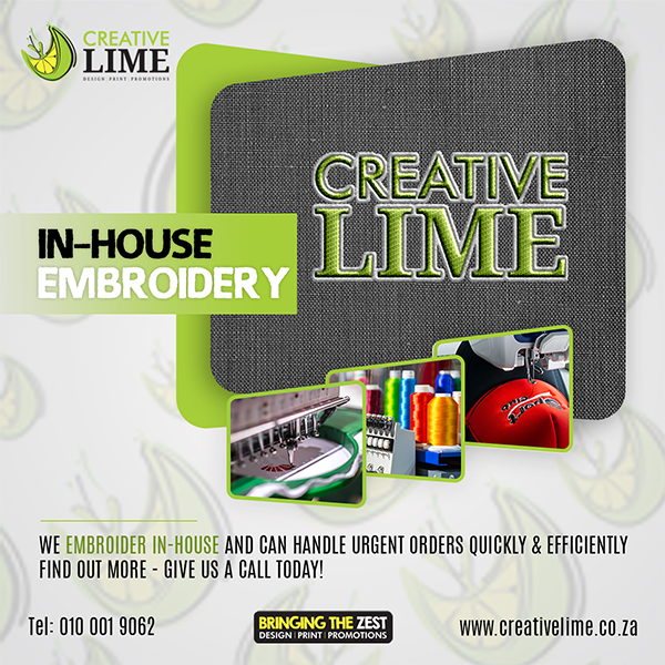 Custom Embroidery in Roodepoort