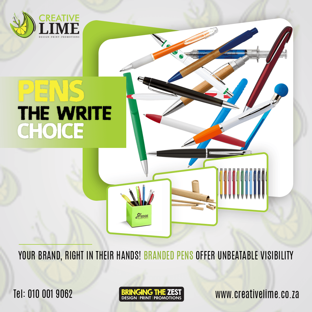 Branded Promotional Pens Gauteng in South Africa