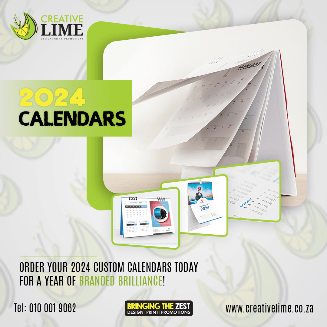 Custom Branded Calendars Sasolburg in South Africa