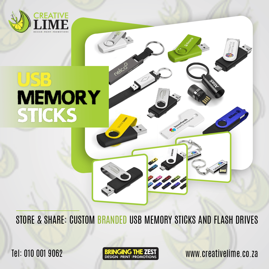 USB Branded Memory Sticks in Pretoria