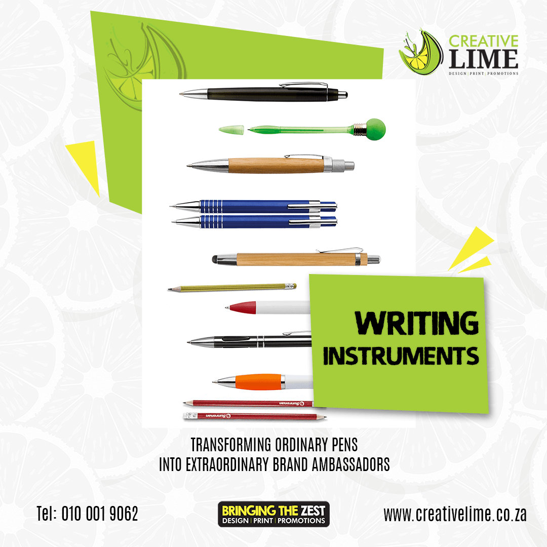 Personalised Writing Instruments in Soweto